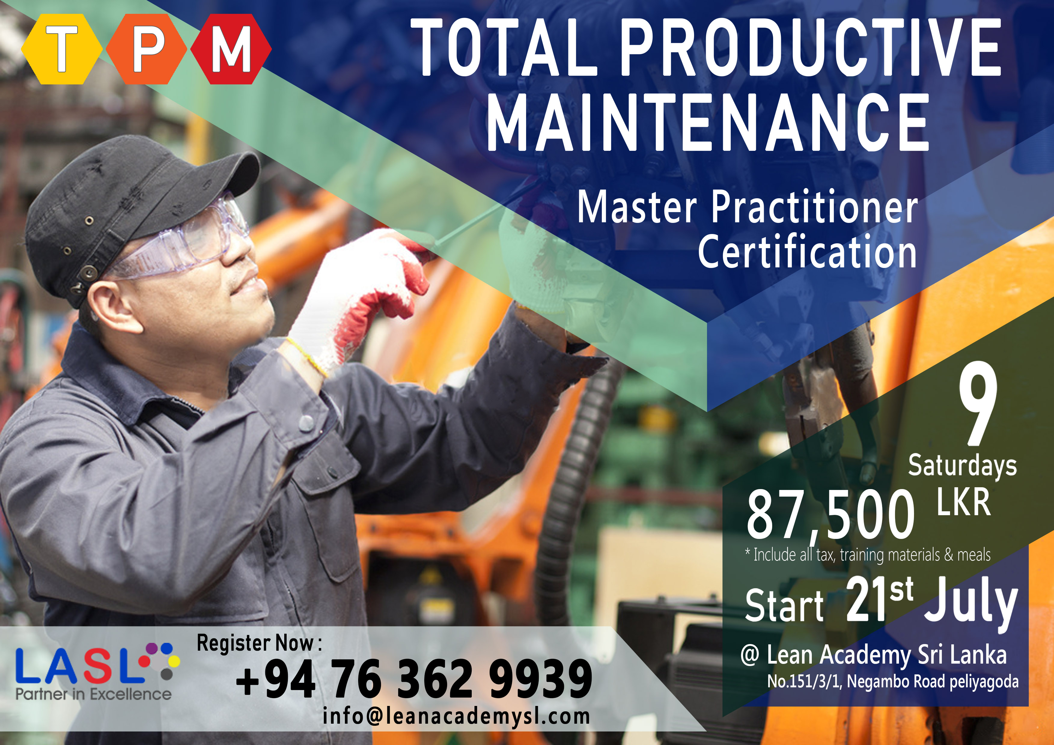 TPM MASTER PRACTITIONER CERTIFICATION (TPM MP)