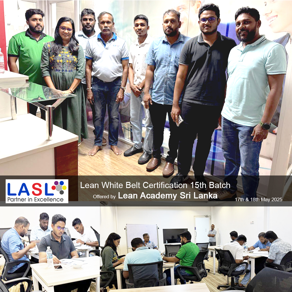 Lean White Belt Certification 15th Batch 17th May ...